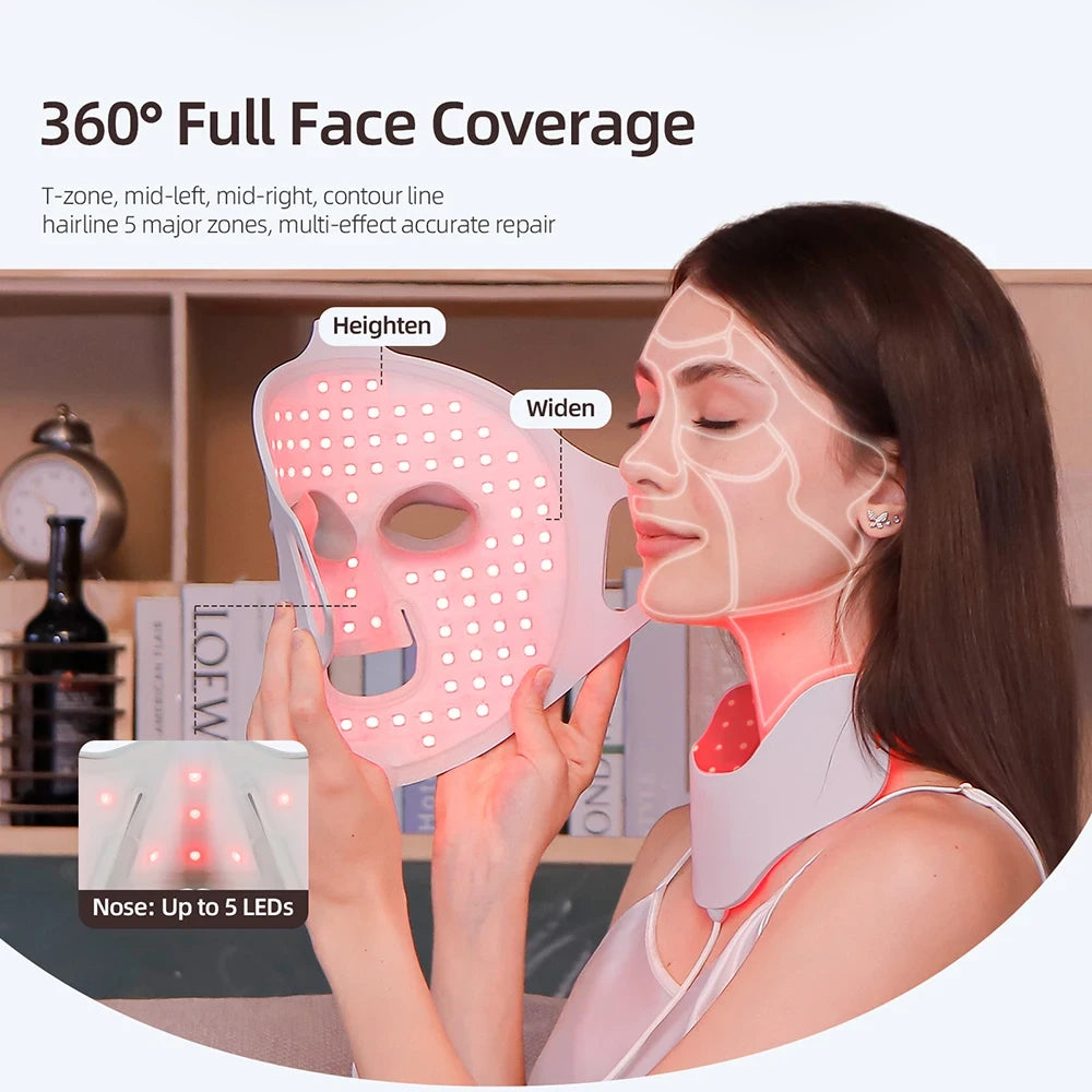 LED Silicone Face Mask