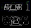 3D LED Digital Wall & Desk Clock