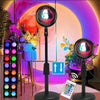 Sunset Projection Lamp – USB Rainbow Mood Light