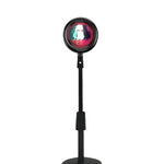 Sunset Projection Lamp – USB Rainbow Mood Light