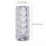Crystal Rose LED Table Lamp