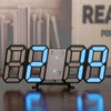 3D LED Digital Wall & Desk Clock