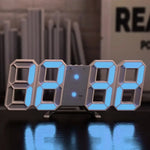 3D LED Digital Wall & Desk Clock